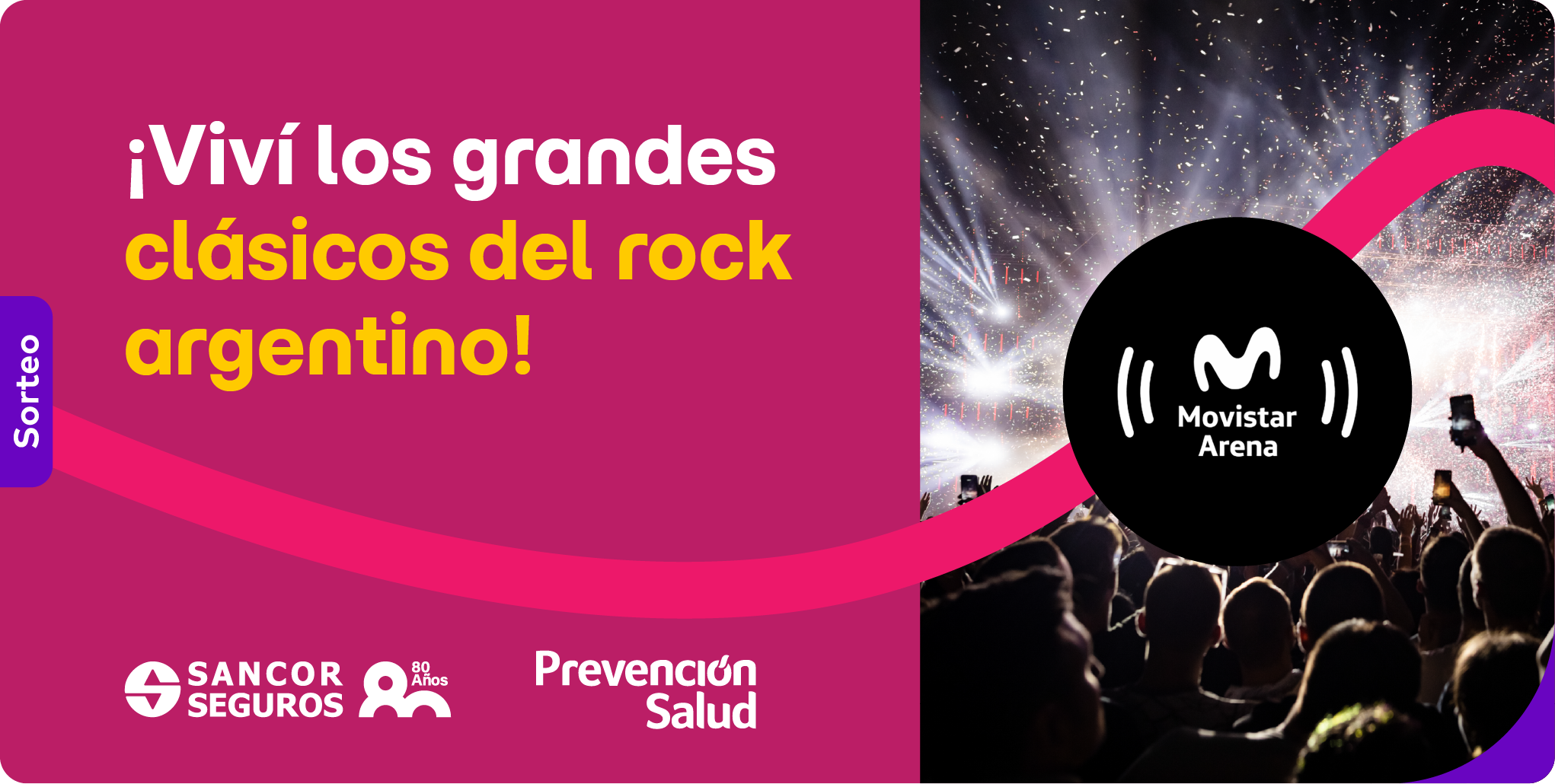 Gan&aacute; tu lugar en el Movistar Arena &iexcl;Sent&iacute; en vivo los himnos del rock nacional!
